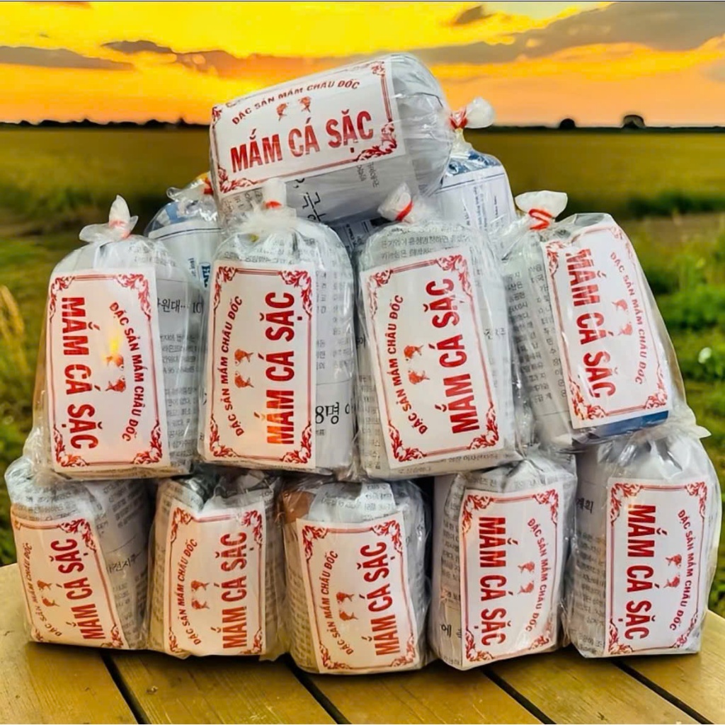 Combo Sỉ 10 Gói Mắm Cá Sặc 500g Dùng Để Nấu Lẩu Mắm, Kho Mắm, Chưng Thịt Hột Vịt - Food Ngon Gia Vị