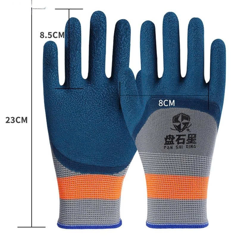 Mixuan Găng Tay Cao Su Chống Mài Mòn Và Chống Trượt, Chống Cắt, Găng Tay Làm Việc, Găng Tay Bảo Hộ Lao Động