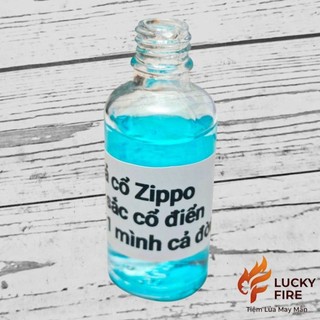 Nước dung dịch làm đen giả cổ Zippo