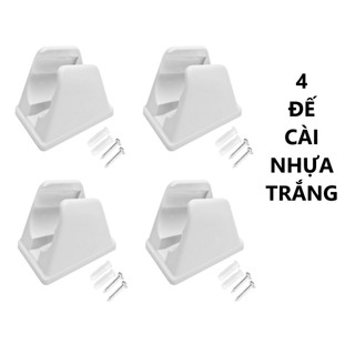 bộ 4 Đế cài gác treo vòi sen vòi xịt nhựa