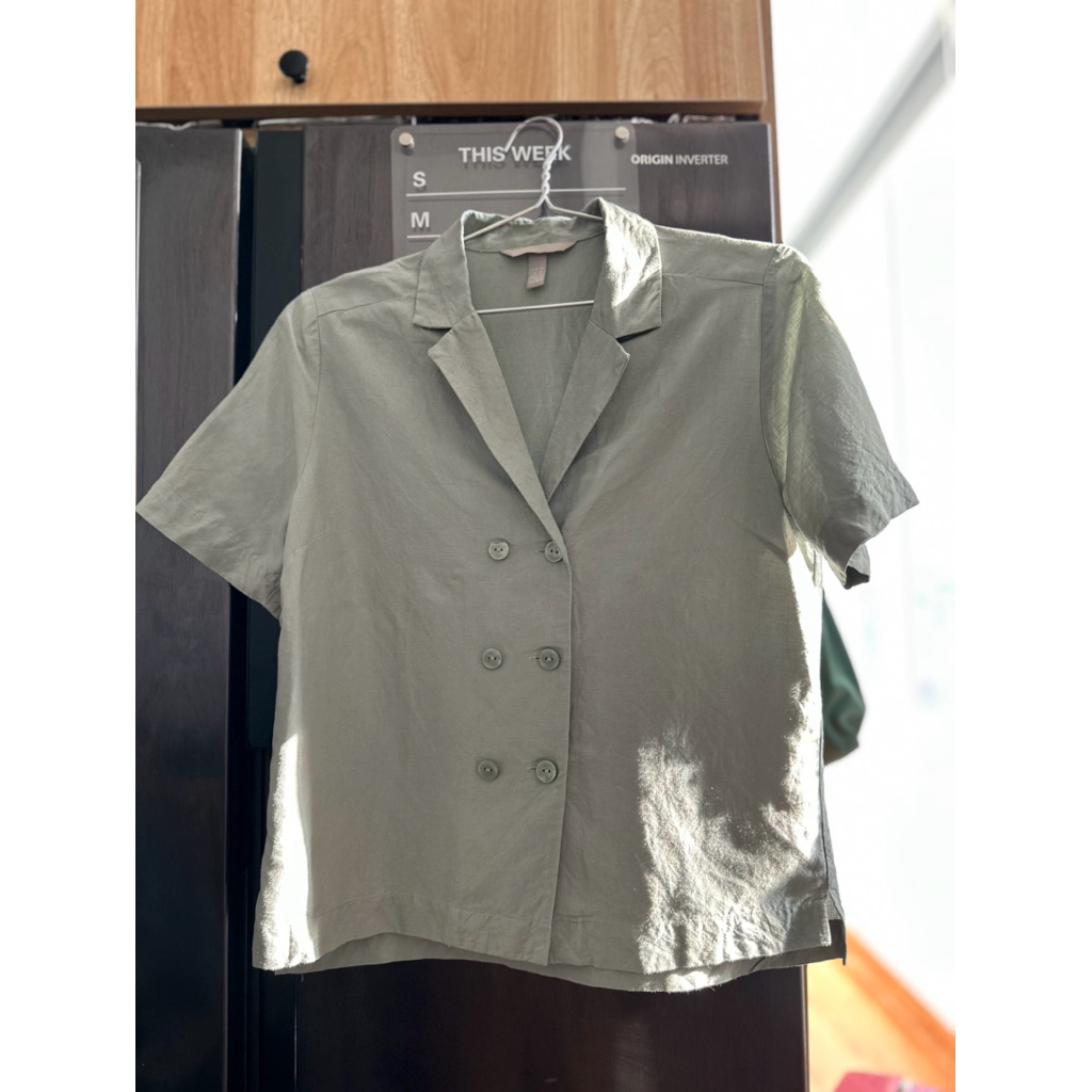 Thanh lý áo linen HM auth XS