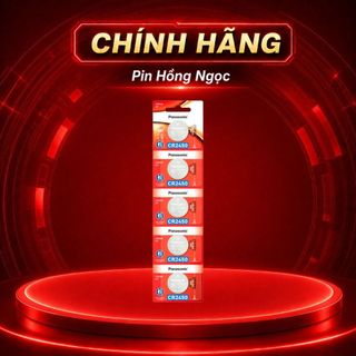 Pin cr2450 panasonic vỉ 5 viên - hàng chính hãng