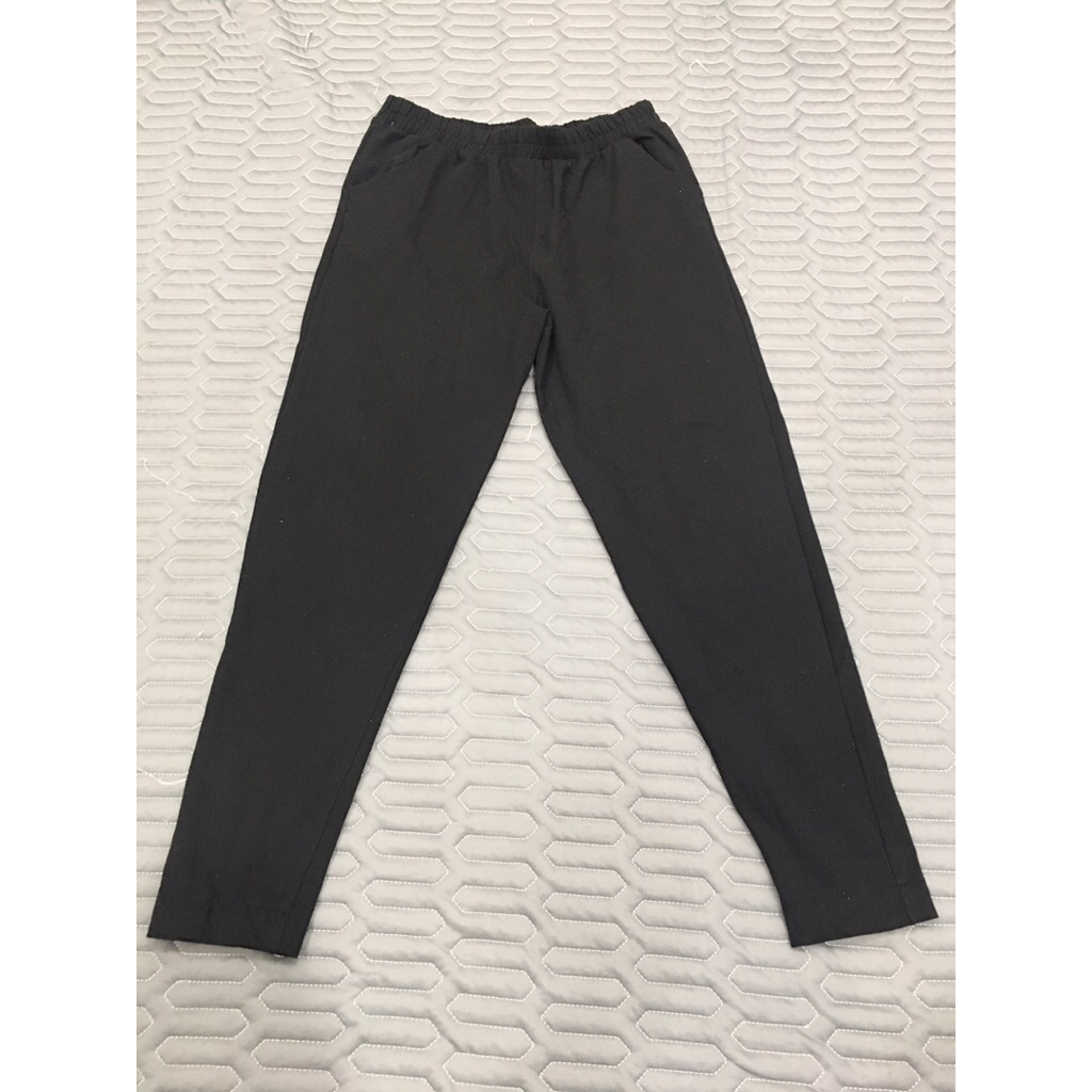 (Q35)Quần Lưng Chun -Màu Đen-2 hand- Size S