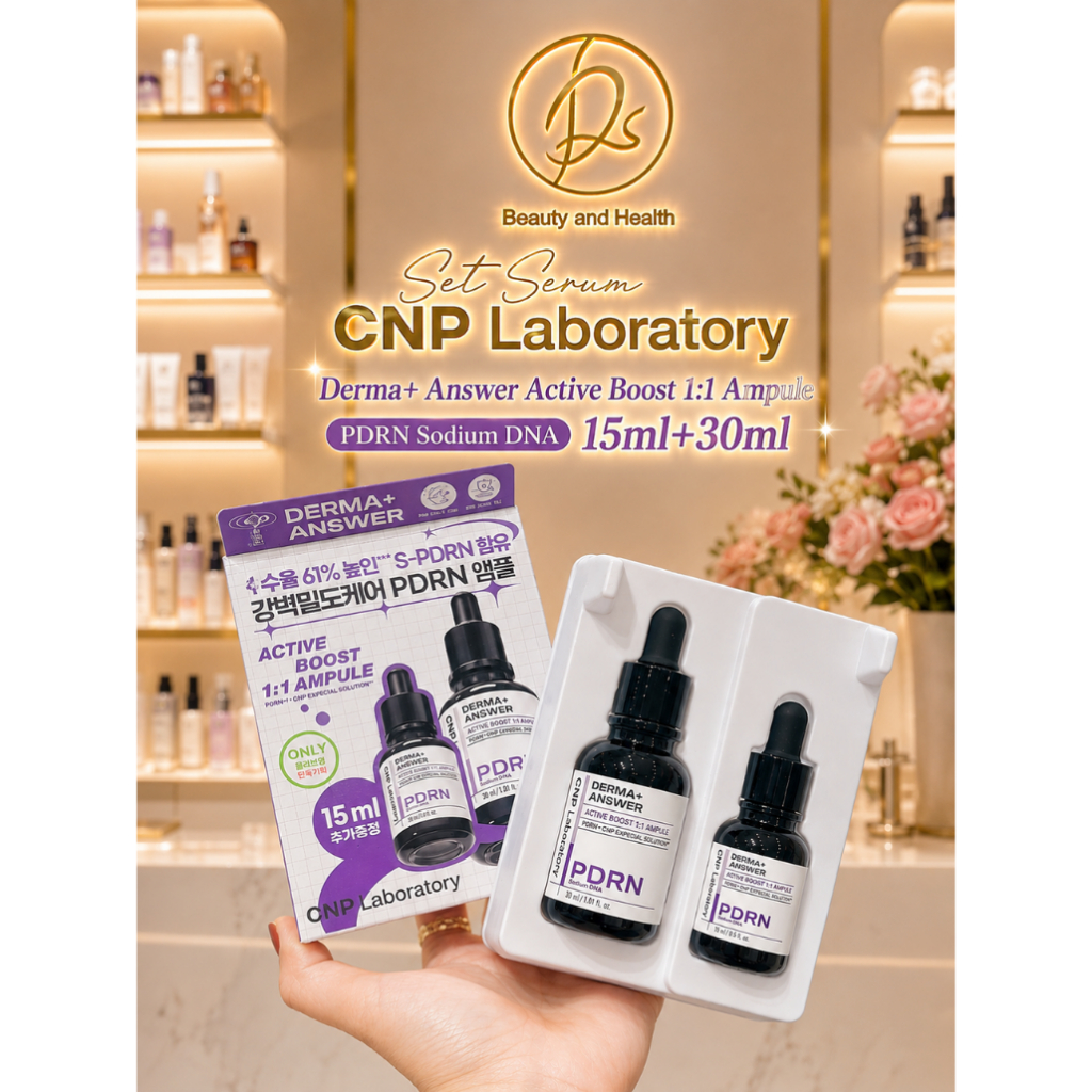 erum CNP Laboratory Derma+ Answer Active Boost 1:1 Ampule PDRN Sodium DNA