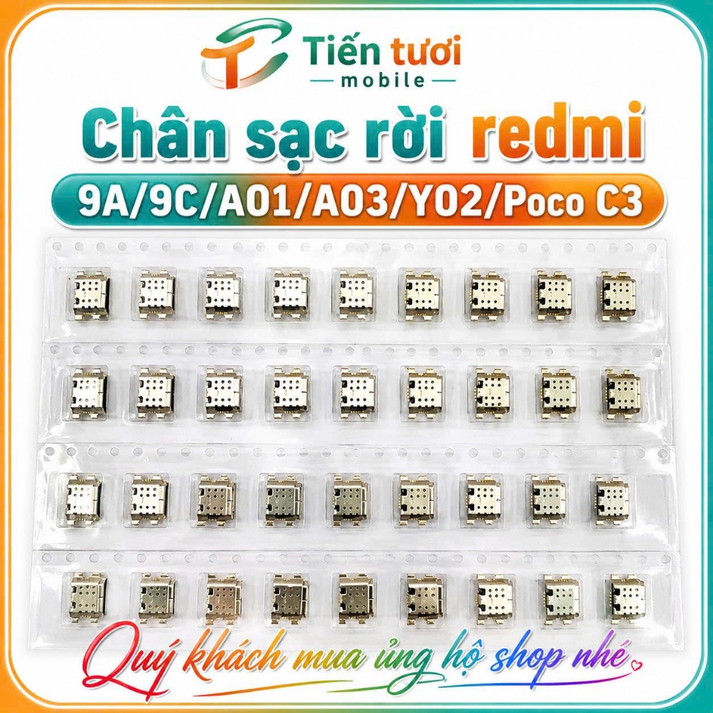 Chân Sạc Rời Redmi 9A / Redmi 9C / A01 / A03 / Y02 / Poco C3