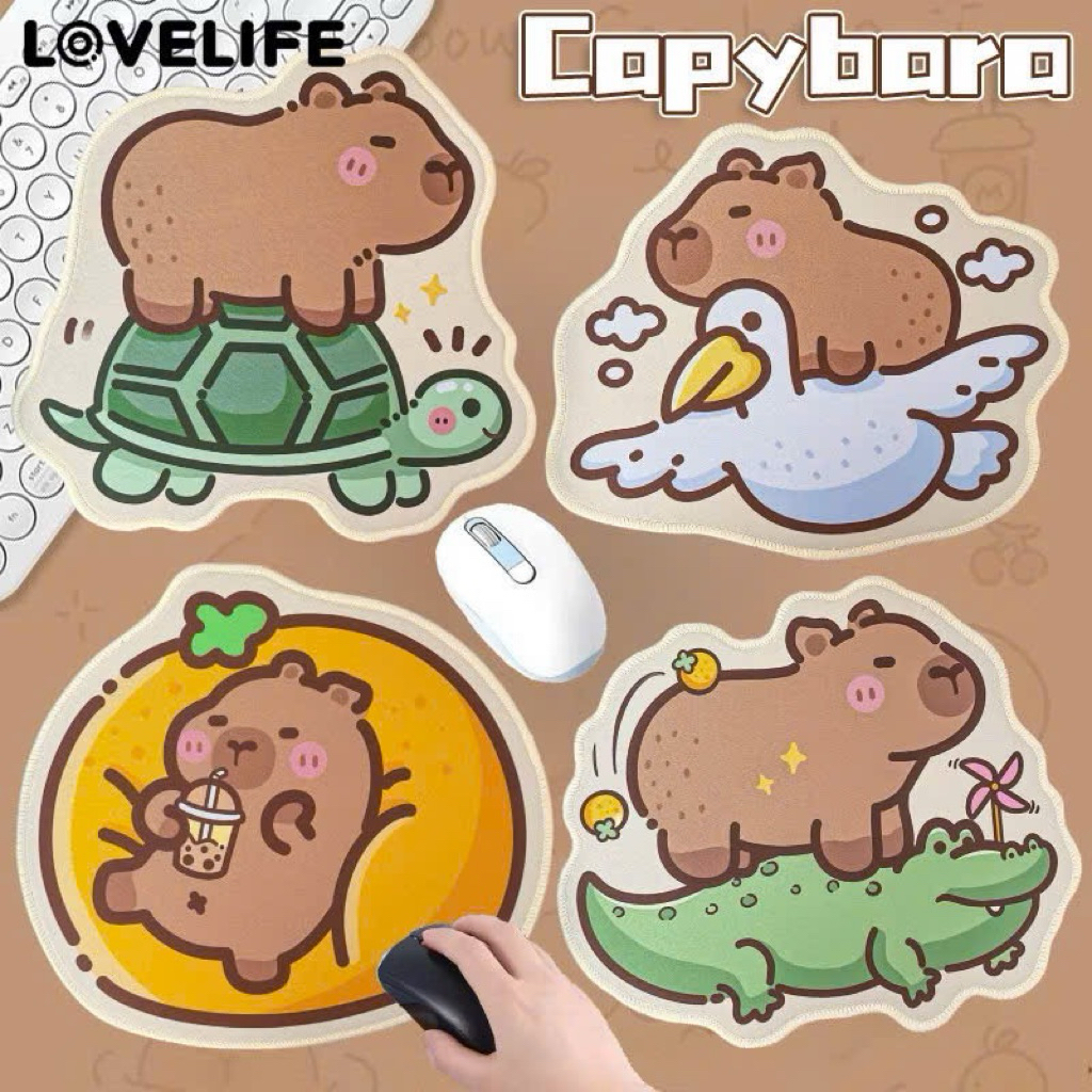 Tấm lót chuột Capybara cao cấp