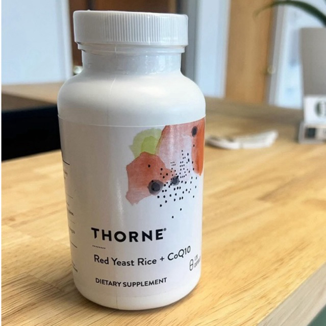 Hộp 120 Viên Thorne Red Yeast Rice + CoQ10 Mỹ