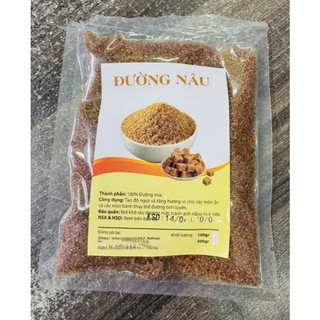 Đường nâu Hàn Quốc(Dark Brown Sugar)- gói chiết lẻ từ gói 1kg