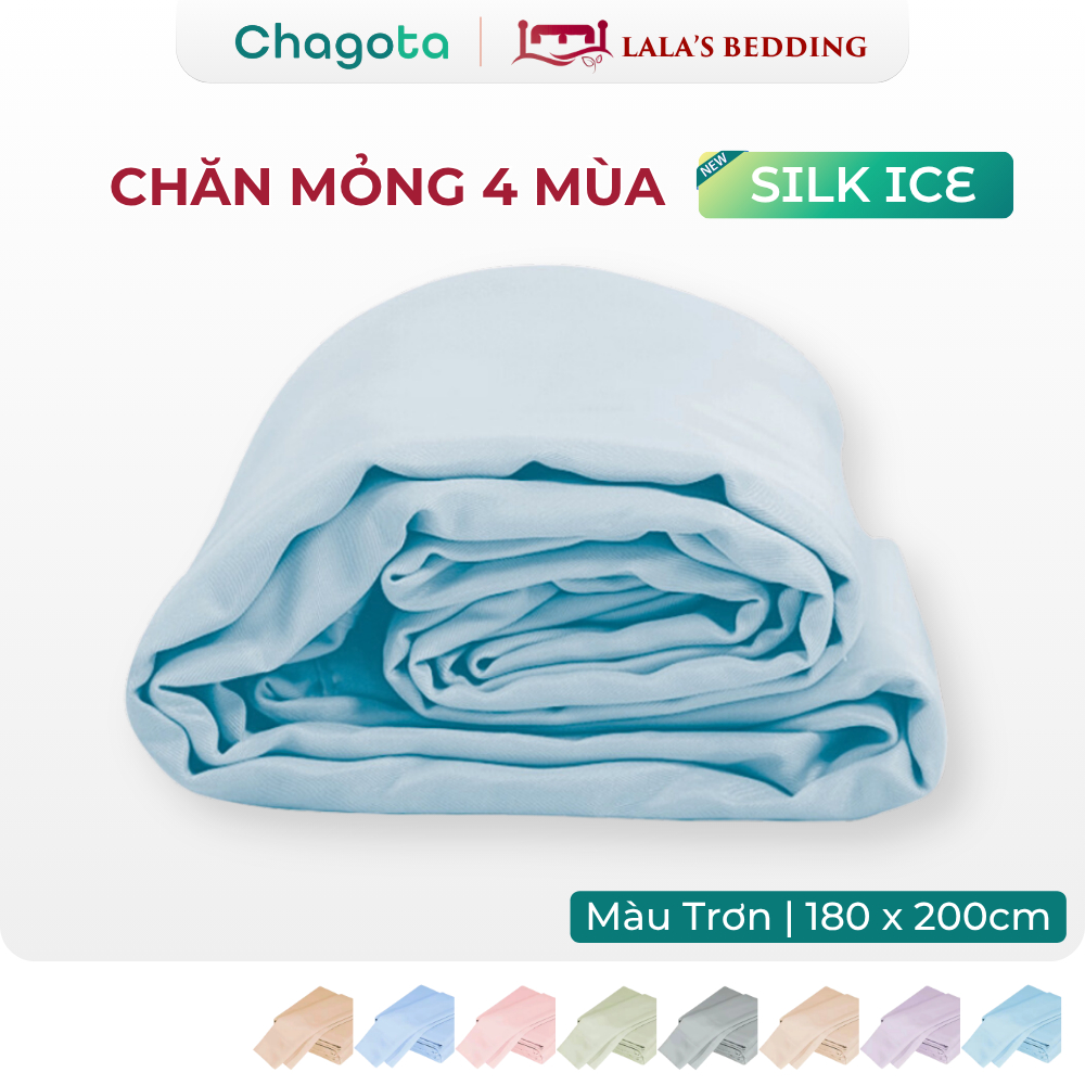 [Chagota x Lala's] Chăn Mỏng Văn Phòng Silk Ice Mát Lạnh Chagota Bedding Dòng Chăn Mỏng Ngủ Trưa Dùn