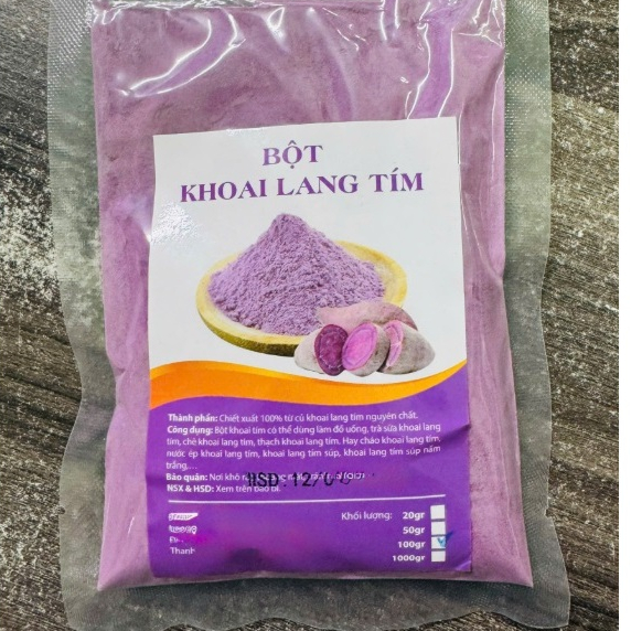 Bột khoai lang tím