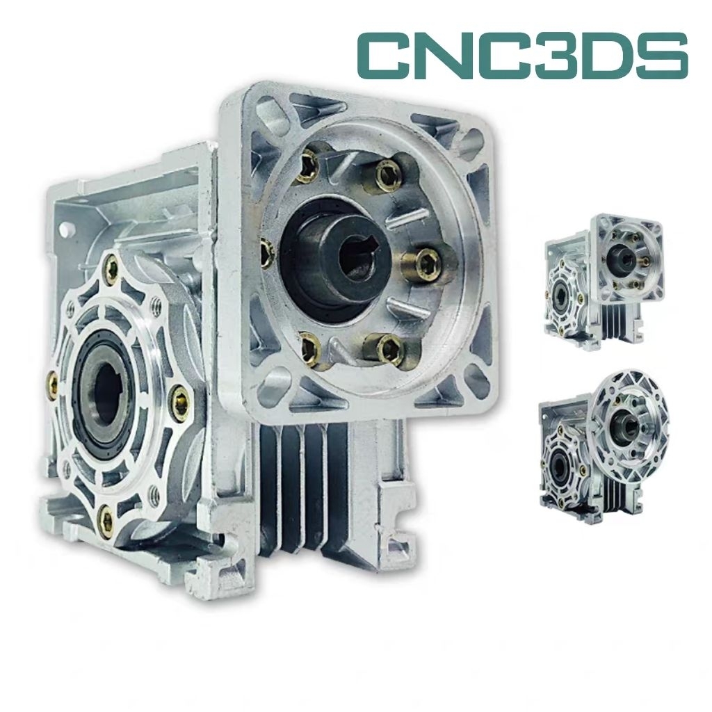Hộp giảm tốc Trục vít Bánh Vít NMRV50 - Cho động cơ bước size 86, động cơ servo 750w
