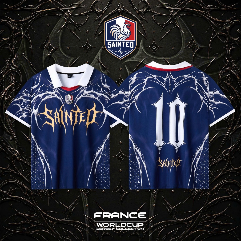 Áo thun polo đá banh WorldCup jersey phiên bản đặc biệt SAINTED