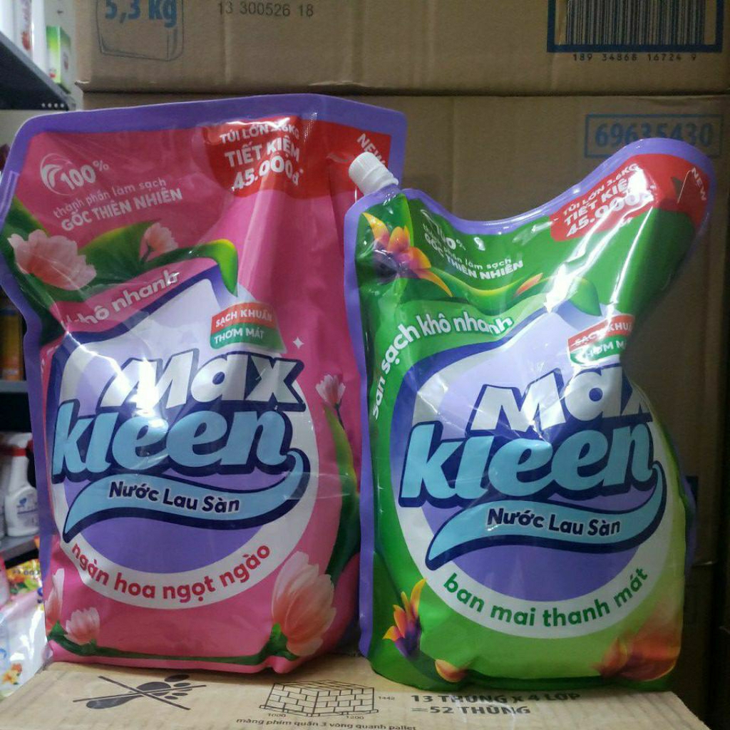 Nước Lau Sàn Max Kleen túi 3.6kg