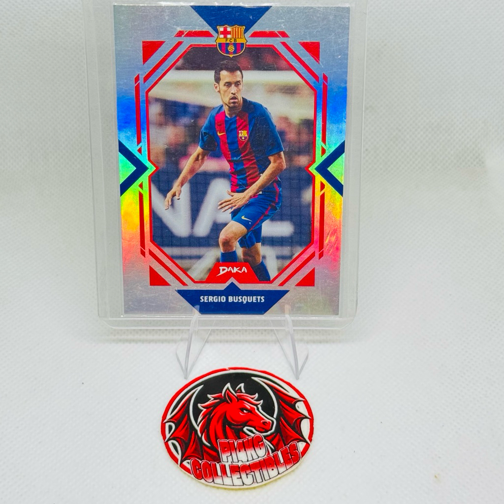 [NUMBER] Thẻ bóng đá Busquets /299 Fc Barcelona Daka (Tặng thẻ ngẫu nhiên + sleeves)