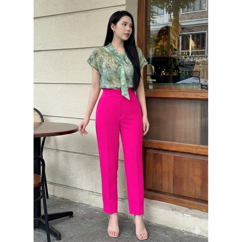 thanh lý quần tây hồng sz m của MYWAY siêu siêu đẹp