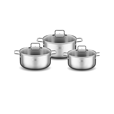 Nồi inox liền khối Elmich Trimax XR EL3843 size 16,20,24cm