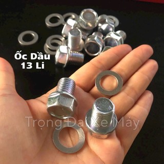 Ốc Dầu 13 Ly combo 10 Ốc + 10 Long Đen trọng đại xe máy