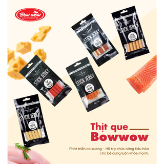 Que Thưởng Thịt Mềm Cho Chó Bowwow Hàn Quốc 50g