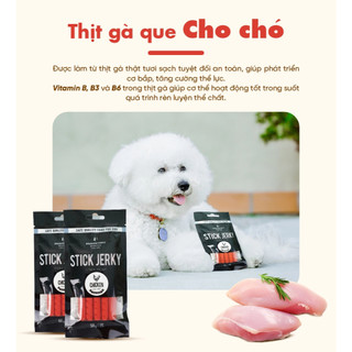 Que Thưởng Thịt Mềm Cho Chó Bowwow Hàn Quốc 50g