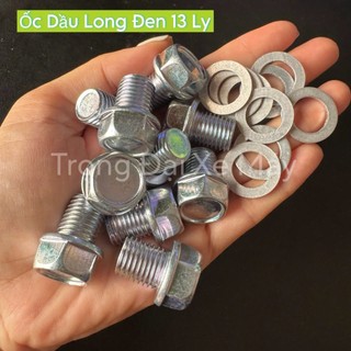 Ốc Dầu 13 Ly combo 10 Ốc + 10 Long Đen trọng đại xe máy