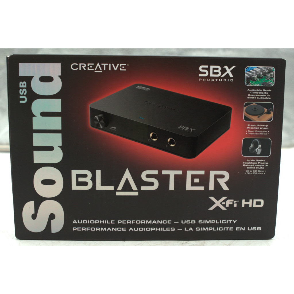 Card âm thanh Creative Sound Blaster X-Fi HD SB1240 USB Sound Card