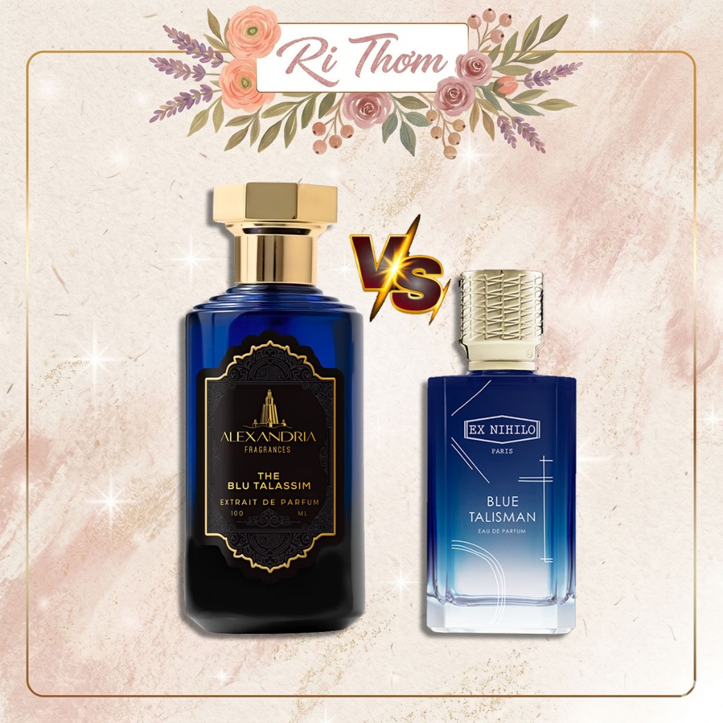 [Ri Thơm] Alexandria Fragrances The Blu Talassim Clone Blue Talisman của Ex nihilo