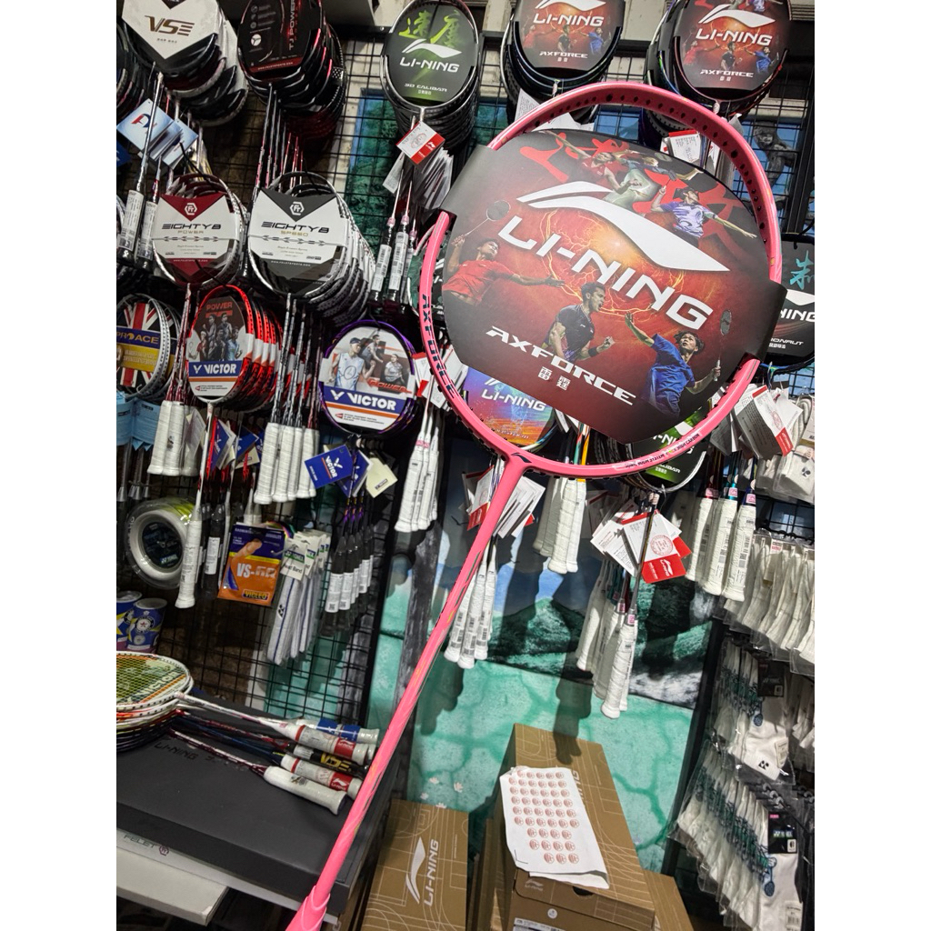 HOẢ TỐC [Đan cước-Tặng túi+Quấn] Vợt Cầu Lông Lining Axforce 30 EX-LIGHT 5U Chính Hãng, Bảo Hành 3 T