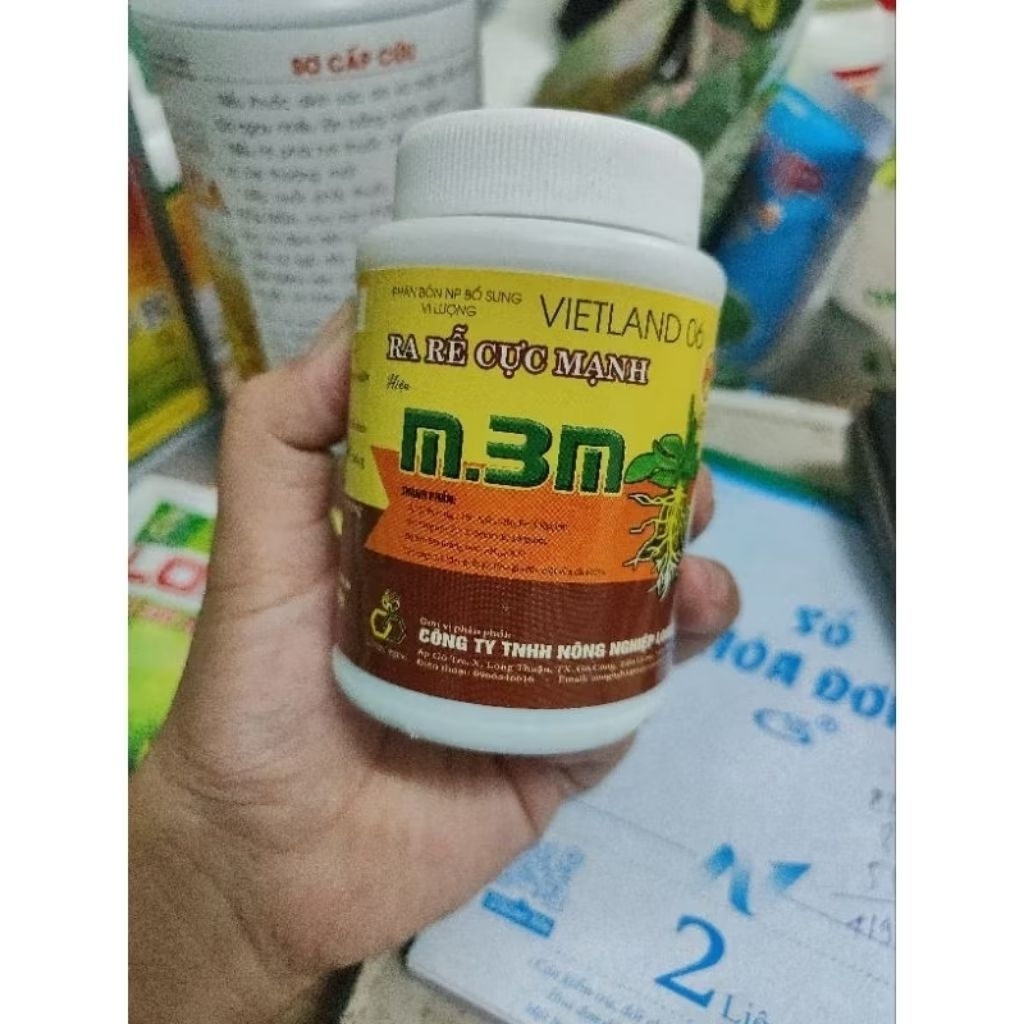 combo 5 hủ Siêu kích rễ M3M 100gram