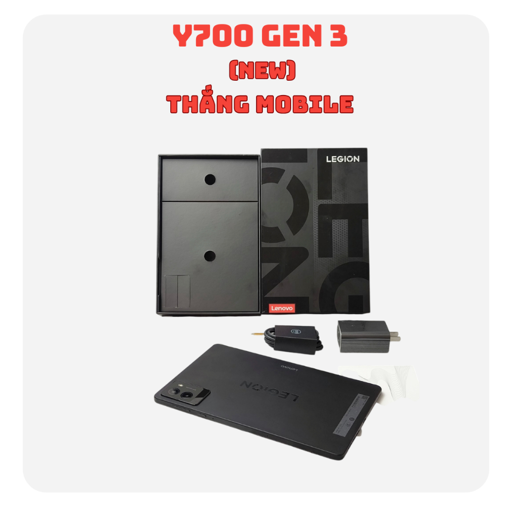 Máy tính bảng Lenovo Legion Y700 qua sử dụng (2025) (Snapdragon 8 Gen 3)