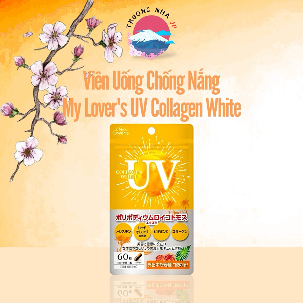 Viên Uống Chống Nắng My Lover's UV Collagen White 60 Viên