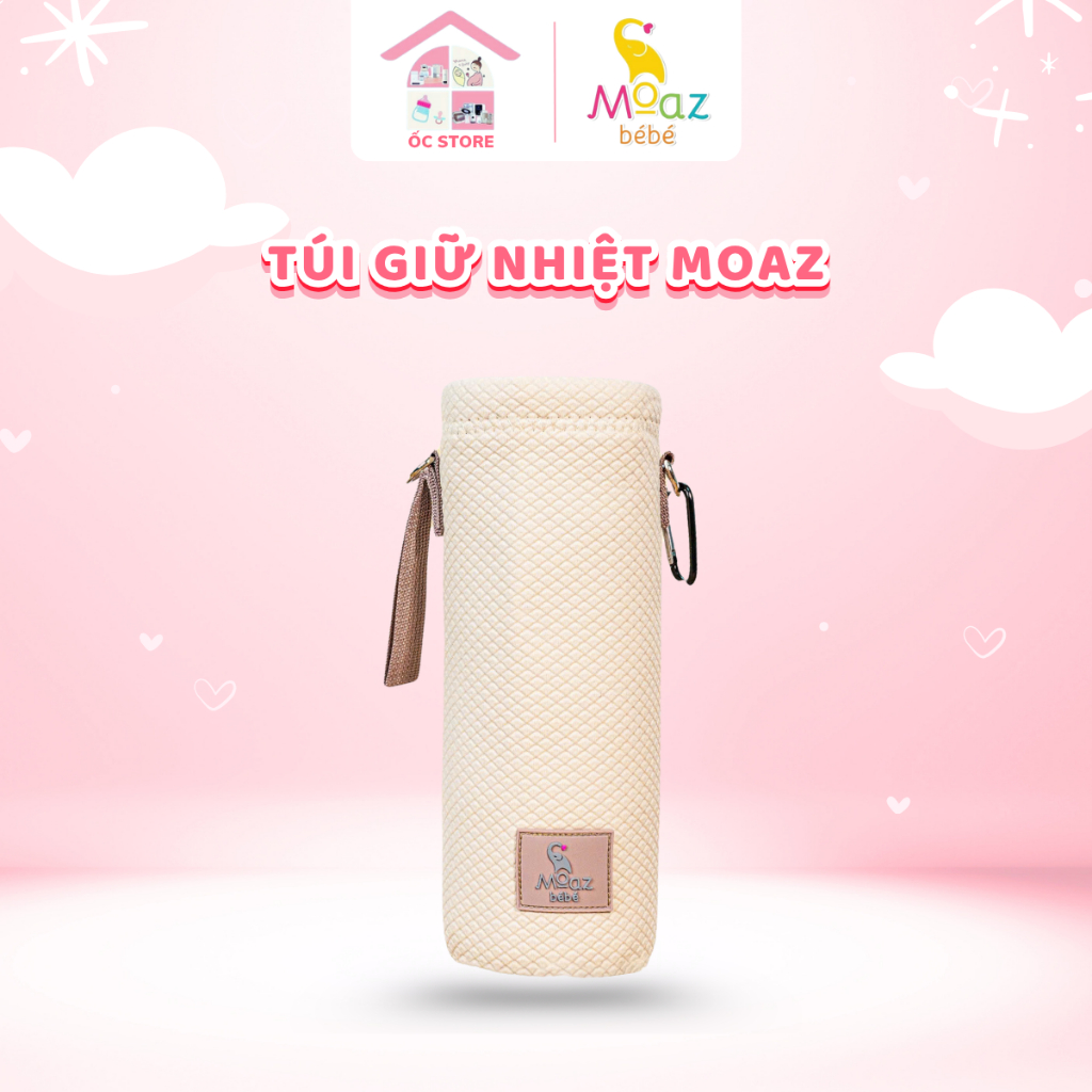 QUÀ TẶNG KHÔNG BÁN - Túi Giữ Nhiệt Bình Đun Nước Di Động Moazbebe MB058 / MB058 Uni / MB114 Tặng Kèm