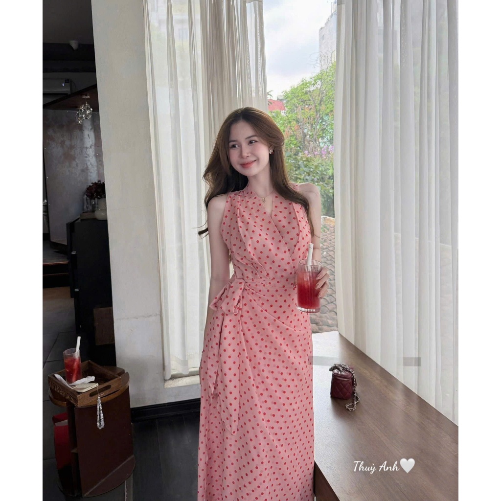 Neww váy bi thắt nơ eoo hot
