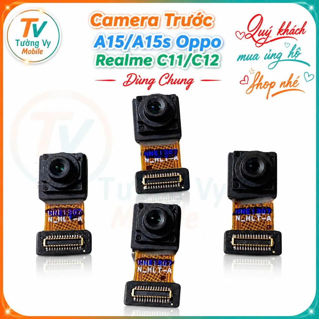 Camera trước oppo a15, a15s,Realme c11,Realme c12 dùng chung