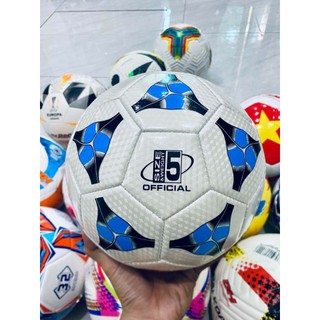 Bóng đá đúc da Pu đá êm chân Size 5 ,bóng đạt chuẩn thi đấu ( tặng kim bơm + túi lưới )
