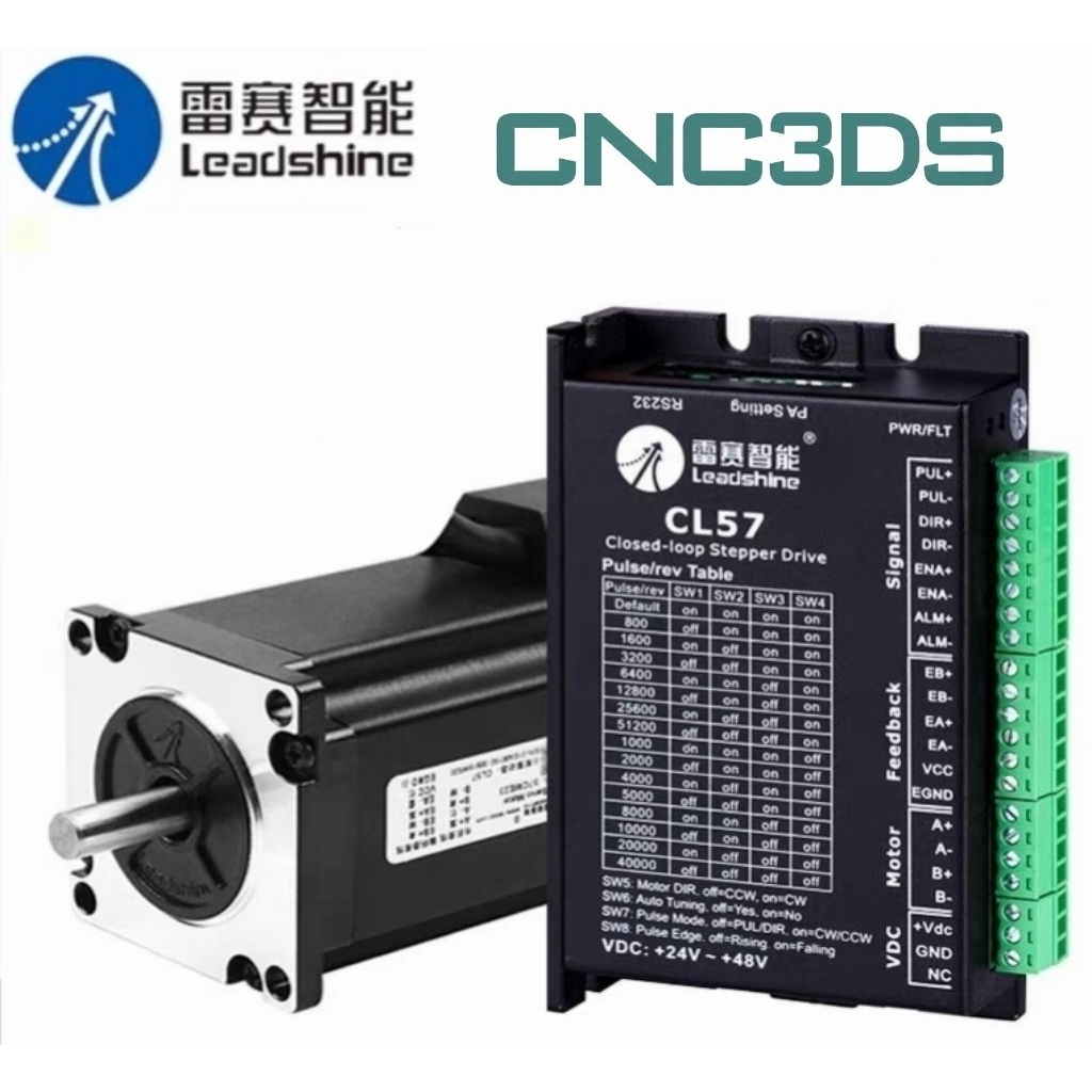Bộ động cơ Hybrid servo 57CME23 + CL57C Leadshine [ Bảo hành 2 năm ]