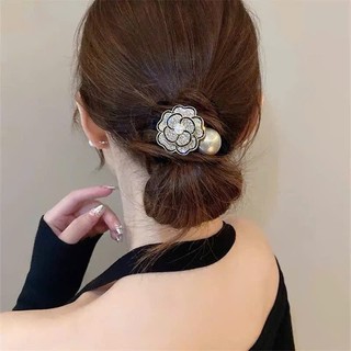 Dây buộc tóc scrunchie nơ, đá, trai sang chảnh cao cấp – Phụ kiện tóc nữ Hàn Quốc – N'Lee House