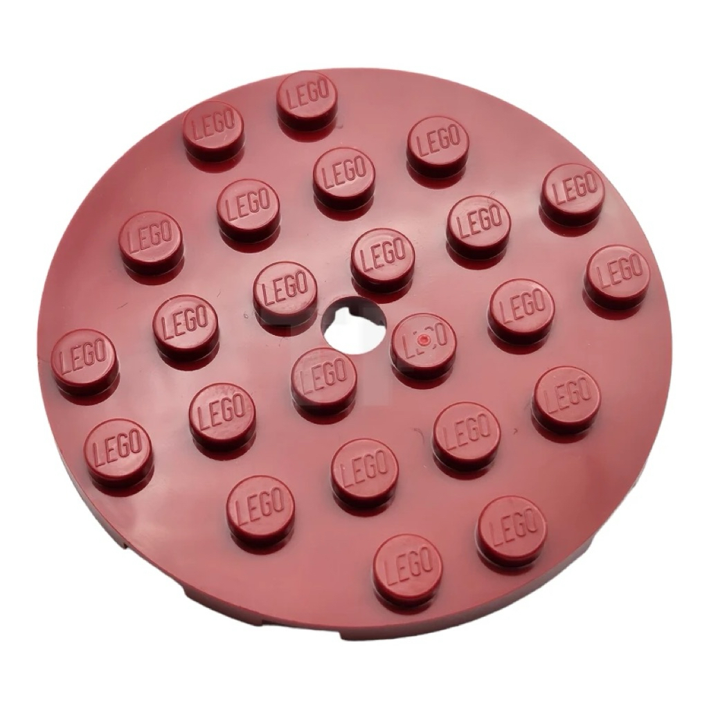 Plate Round 6x6 with Hole – Plate Tròn 6x6 Có Lỗ Trung Tâm Part 11213