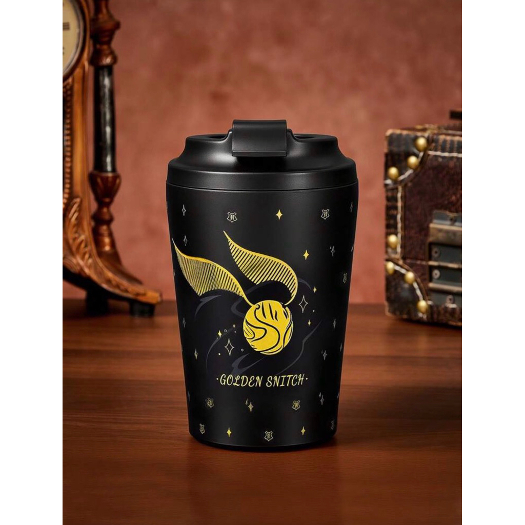 Ly giữ nhiệt thép không gỉ 360ml Golden Snitch- Harry Potter