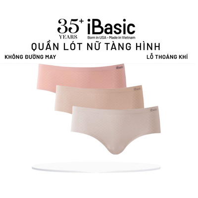 Combo 3 Quần lót su nữ iBasic bonding có lỗ thoáng khí PANW164