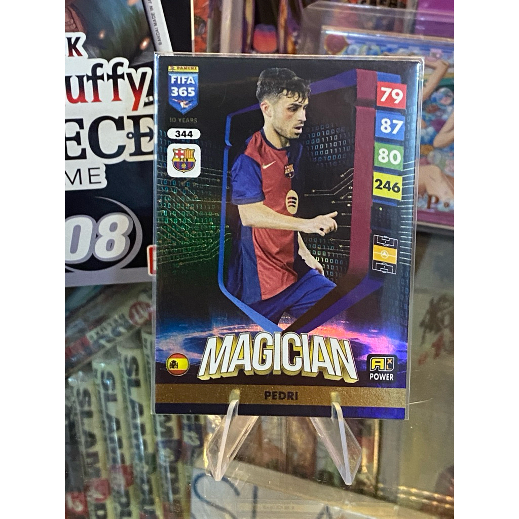 Thẻ Cầu Thủ Pedri Panini FIFA 365 2025 Barcelona MAGICIAN #344