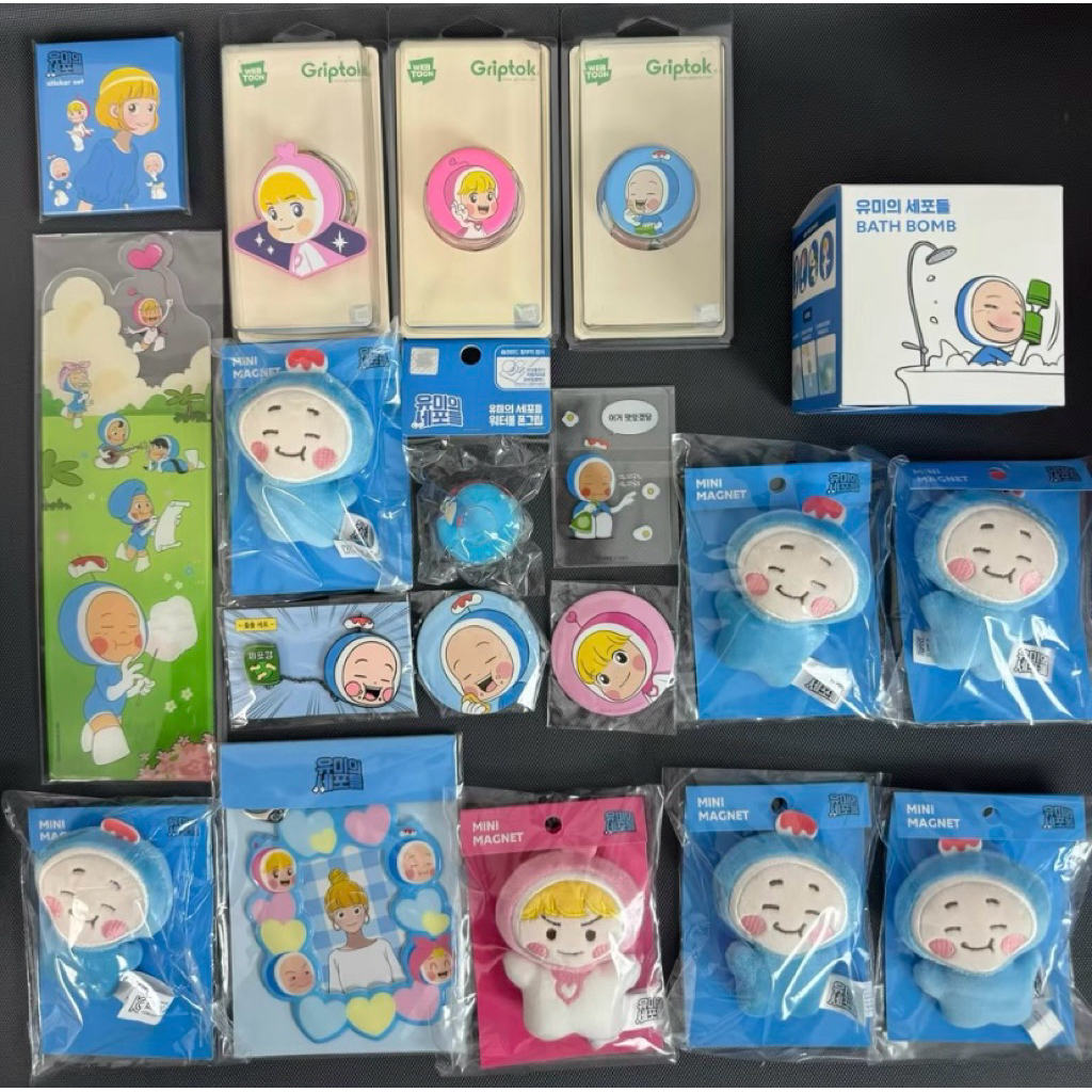 Goods chính thức / card của Yumi's Cells (Tế bào của Yumi)
