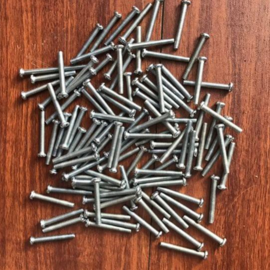 1kg Vít bắt mặt ổ điện ốc bulong bắt mặt ổ điện 4mm vật liệu sắt inox
