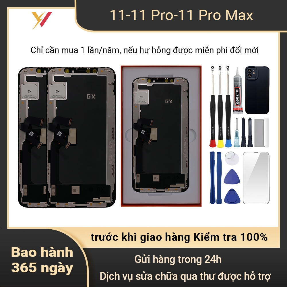 Màn hình GX-HD+ chính hãng tương thích IP 11/11 Pro/11 Pro Max Bảo hành 12T