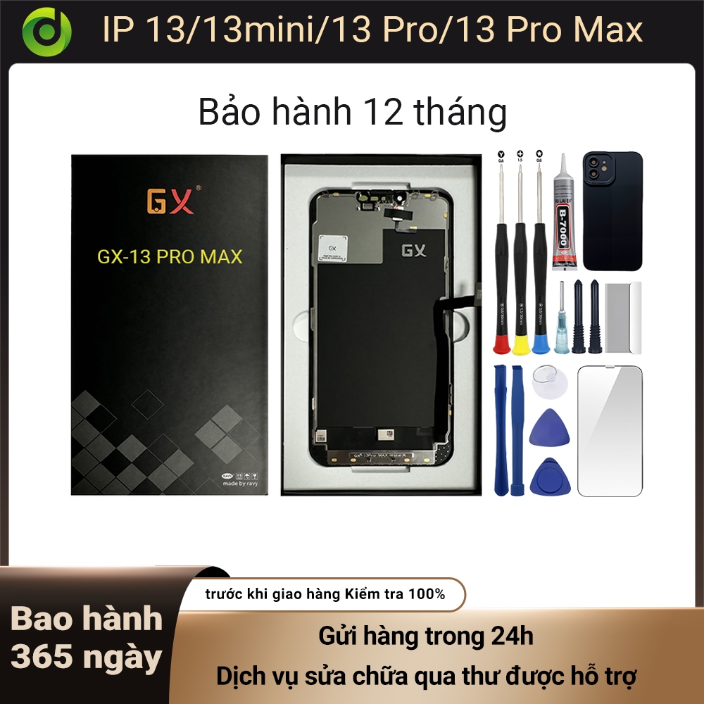 Màn hình GX-OLED chính hãng tương thích IP 13/13 mini/13 Pro/13 Pro Max Bảo hành 12T