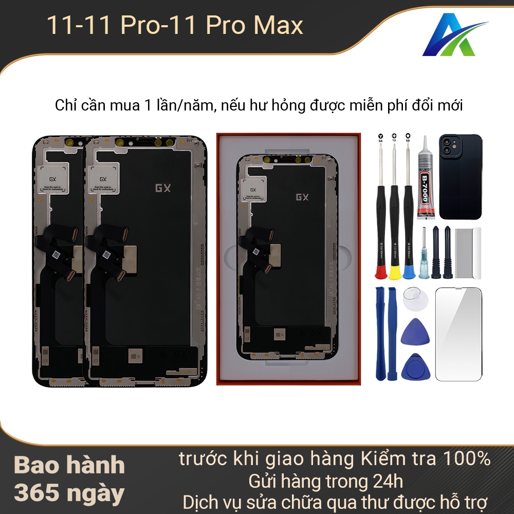 Màn hình GX-HD+ chính hãng tương thích IP 11/11 Pro/11 Pro Max Bảo hành 12T