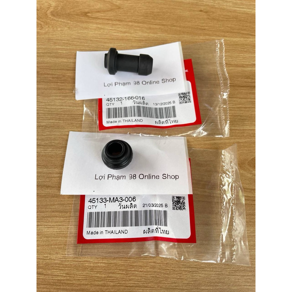 Cao su heo dầu Wave / Future .v…. Honda Thái Lan ( 45132-166-016 / 45133-MA3-006 )