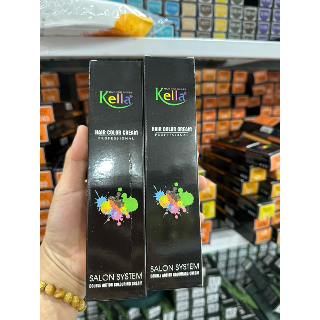 thuốc   Nhuộm Kella với 56 tông màu   chuyên dành cho salon
