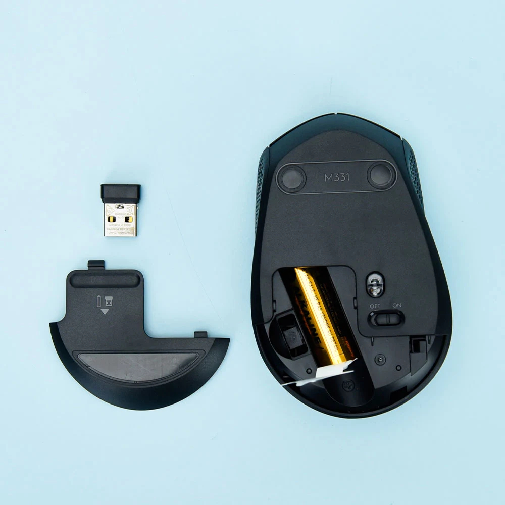 Chuột không dây Logitech M331 - 1000 DPI, Pin 24 tháng - Kết nối 10m - Bảo hành 12 tháng | BigBuy360 - bigbuy360.vn