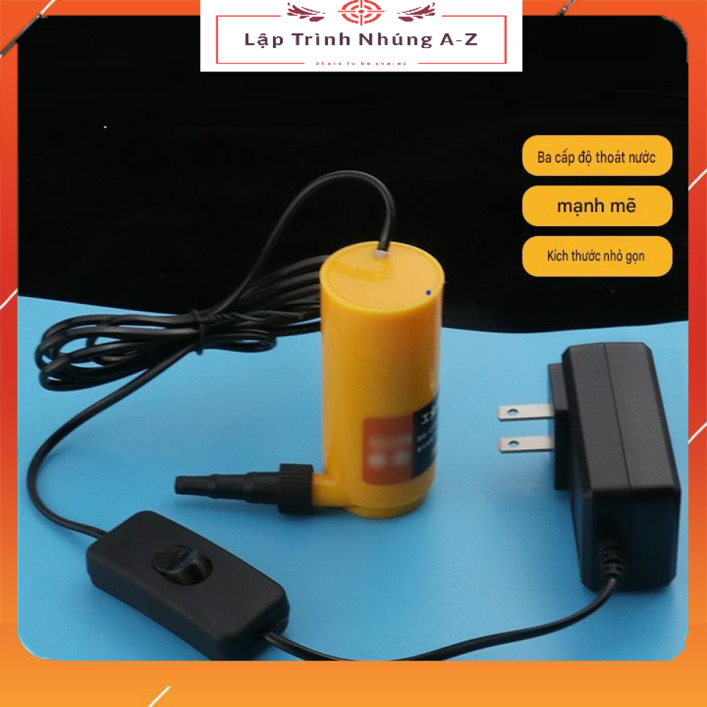 [Lập Trình Nhúng A-Z][G192] Máy Bơm Chìm 12V, Bơm Bể Cá, Bơm Nước