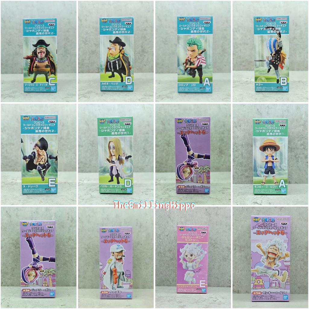 <Tem Vàng / Mẫu mới > Mô hình One Piece WCF chính hãng